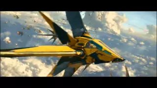 Guardians Of The Galaxy - The Nova Corps In Action (Blockade Scene)