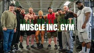 Muscle Inc. Gym Takeover | IRON WORLD TOUR