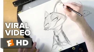 Zootopia VIRAL VIDEO - How to Draw Nick Wilde (2016) - Jason Bateman, Ginnifer Goodwin Movie HD