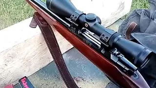 CZ-550, пристрелка.