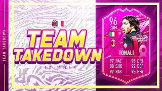 A Team Takedown Masterclass. FIFA 21 Team Takedown on Futties Tonali w/@CapgunTom