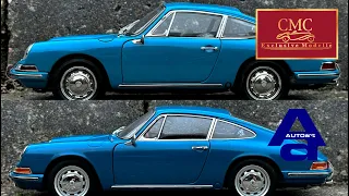 Comparison 1/18 AUTOart vs. CMC Porsche 911 901 | Scale Diecast Model Car