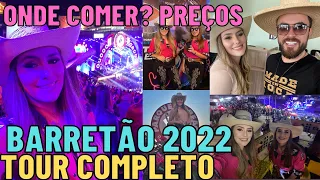 VLOG DE RODEIO FESTA DO PEÃO DE BARRETOS 2022 BARRETÃO Preços - Quanto custa comer