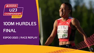 Championship record for Kambundji! 100m hurdles final | Espoo 2023