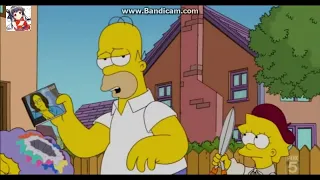 Homer Gives Patty and Selma a Hair Cut