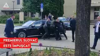 ATENȚIE: Premierul Slovaciei, Robert Fico, a fost împușcat la Handlova după ședința de guvern