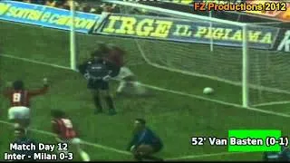 Serie A 1989/1990: Match Day 12 Goals