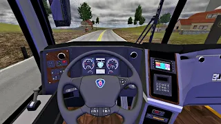 Proton Bus Simulator Urbano - Scania Bus POV Drive in City Map - Gameplay