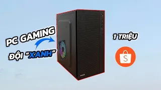 PC GAMING đội "XANH" chỉ 1tr trên Shoppe liệu có chiến game tốt hơn đội "ĐỎ" ở năm 2024