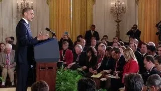 President Obama Holds a Press Conference