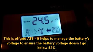 PowerHouse Off Grid and National Grid distribution board