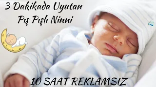 REKLAMSIZ💕 3 Dakikada Uyutan PIŞ PIŞ/Pedagogların Önerdiği Mucizevi Bebek Uyuma Ninnisi🌙 ♫ MBL No26🌙