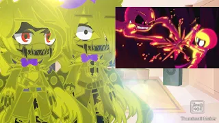 Demented Animatronics react Gildedguy vs Bog - Story #4 (Full Animated Fight)