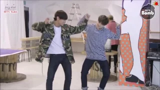 [SUB ESPAÑOL][BANGTAN BOMB] Free dance time with JIMIN & V Carla DaEldridge