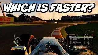 F1 2017 ASSISTS VS NO ASSISTS - WHICH IS FASTER?