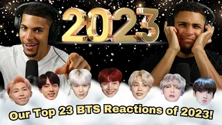OUR BEST BTS REACTIONS OF 2023!! 🎉💜