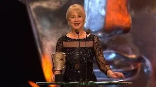 Dame Helen Mirren wins Fellowship Bafta - The British Academy Film Awards 2014 - BBC One