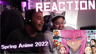 Spring Anime 2022 in a Nutshell | Gigguk REACTION!!