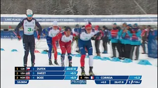 Highlights Day 8 Cross-Country Skiing Men Relay - 4x7.5km #lakeplacid2023