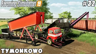 Transportation by train & sale of red cabbage | Tymonkowo | Farming simulator 19 | Timelapse #32