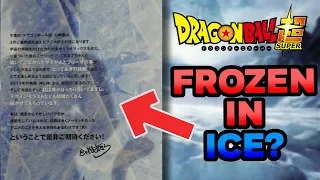 NEW IMAGE of the Dragon Ball Super Movie - Saiyan Villain Frozen in Ice?