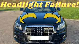 Audi Q5 S line headlight bulb replacement (D3S)