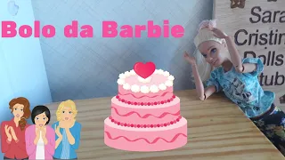 novelinha da Barbie bolo da barbie
