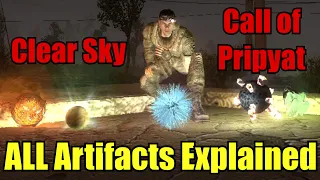 S.T.A.L.K.E.R.: Clear Sky / Call of Pripyat ALL Artifacts Explained - Properties and Descriptions