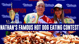 NATHAN'S FAMOUS HOT DOG EATING CONTEST 2023 - TV Schedule, History, Where to Watch on TV Info