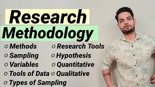 Research Methodology | Sampling | variables complete video