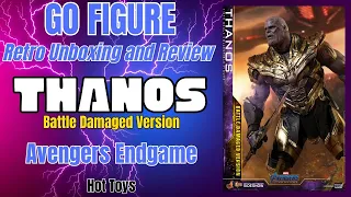 Hot Toys Thanos Avengers Endgame battle damaged version 1/6 scale figure unboxing and review