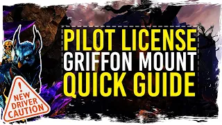 Guild Wars 2 - Griffon Pilot License - Fly like a PRO! :-)