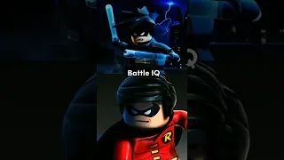Lego Nightwing(PS2) VS Lego Robin PS3(Base Suit)