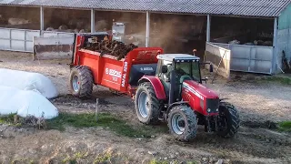 Epandage De Fumier 2022 Au Gaec JV /Massey ferguson /Sodimac /Kramer