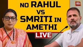 LIVE: Congress Candidates For Amethi And Raebareli Announced  Lok Sabha Election 2024 | India Today