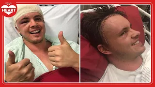 Former Home and Away star Johnny Ruffo shares news on DWTS about battle with brain cancer