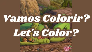Vamos Colorir? Let's Color? #048