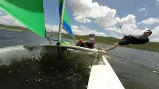 Hobie 14T Sailing