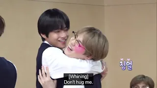 [Eng sub] Run BTS 2020 Ep 112 - Taehyung Hugging Yoongi