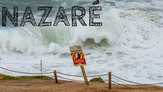 Unleashing the Giants: Spectacular Waves at Nazaré, Portugal