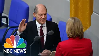 Olaf Scholz Sworn In To Replace Angela Merkel As German chancellor