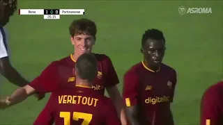 Nicolò Zaniolo Scored again as Mourinho men win Second Pre-season Match