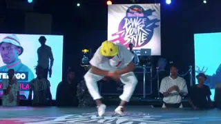 RedBull Dance Your Style South Africa winner Tebza Diphehlo Pantsula.