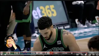 Reacting to CRAZY OVERTIME ENDING Celtics vs Hornets | Jayson Tatum | November 20, 2023
