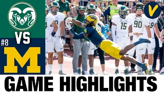 Colorado State vs #8 Michigan | 2022 College Football Highlights