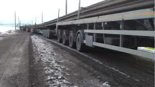 Road train Austria 125m 300 tonnen Fa.Gruschina