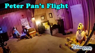 Peter Pan's Flight On Ride Low Light 4K POV Disneyland Paris  2023 08 20
