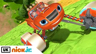 Blaze and the Monster Machines | Adhesion Tires To The Rescue! | Nick Jr. UK