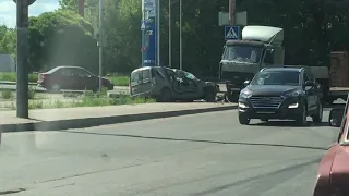 Калуга авария ул.Гурьянова