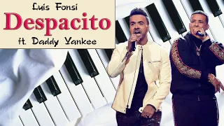 Как сыграть Despacito на фортепиано (How to play Despacito piano tutorial)